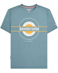 Lambretta - Neo Ss25 Target T-Shirt (Smoke) Cotton - Lyst