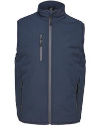 Sol's - Adult Falcon Padded Body Warmer (Abyss) - Lyst