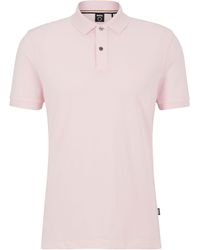 BOSS - Hugo Boss Pallas Polo Shirt Open - Lyst