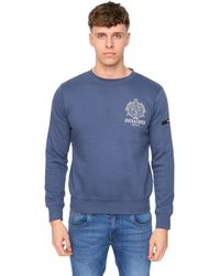 Duck and Cover - Stoneham Crew Neck Sweatshirt (Denim) - Lyst