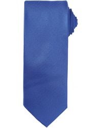 PREMIER - Micro Waffle Formal Work Tie (Royal) - Lyst