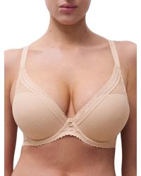 Chantelle - Romance Plunge T-Shirt Bra - Lyst