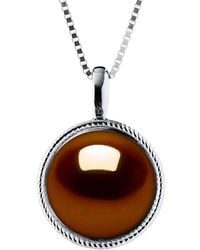 Diadema - Aura Necklace Freshwater Pearl 9-10 Mm 925 - Lyst