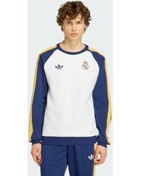adidas - Real Madrid Originals Crew Sweatshirt - Lyst