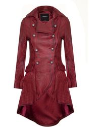 Infinity Leather - Gothic Victorian Coat-Accra - Lyst