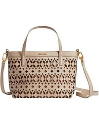 Ted Baker - Lissann Laser Cut Mini Shopper-Tasche - Lyst