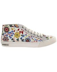 Seavees - California Special Liberty Lace-Up Canvas Plimsolls - Lyst