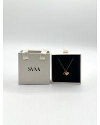 SVNX - Mini Heart & July Birthstone Necklace - Lyst