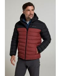 Mountain Warehouse - 'Season' Padded Jacket With Side Pockets Water Resistant Warm Coat Polyamide - Lyst