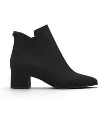 Tamaris - Faux Heeled Ankle Boots - Lyst