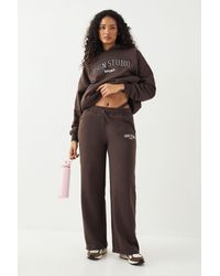 DSGN Studio - Petite Applique Straight Leg Jogger - Lyst