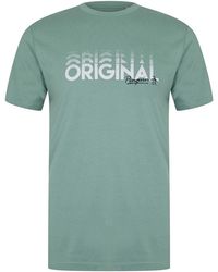 Original Penguin - Lettering Crew Neck T-Shirt - Lyst