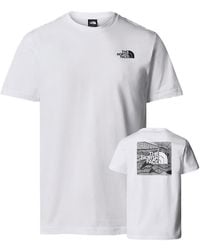 The North Face - Short Sleeve Redbox Celebration T-Shirt, Tnf Cotton - Lyst