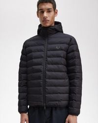 Fred Perry - Herren Jacke Mit Kapuze Isoliert - Lyst