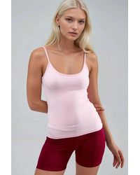 Busem - Fitted U Collar Knitted Tank Top - Lyst