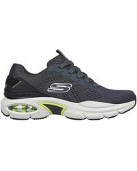 Skechers - Ventura Skech-Air Trainers (Charcoal/Lime) - Lyst