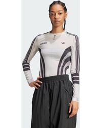 adidas Originals - Atlanta Sublimation Print Long Sleeve Tee - Lyst