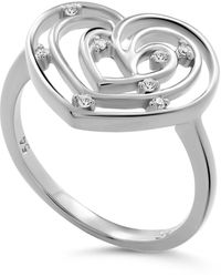 Orphelia - 'Euphoria' 925 Sterling Ring - Lyst