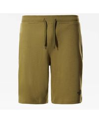The North Face - Graphic Light Shorts Moss Cotton - Lyst