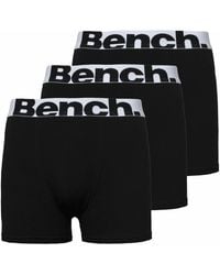 Bench - 3 Pack Cotton Boxers Underwear - Lyst