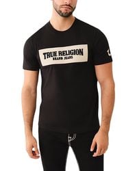 TRUE RELIGION - 700165 T Shirts Crew Neck Short Sleeve Summer Soft Cotton Tee - Lyst