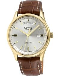 Gevril - Excelsior 48203 Swiss Automatic Sw240 Watch - Lyst