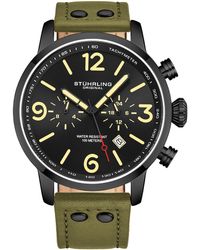 Stuhrling - 3956 Quartz Aviator - Lyst