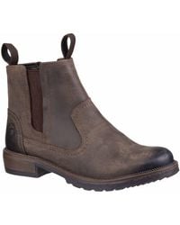 Cotswold - Ladies Laverton Slip On Leather Ankle Boot - Lyst