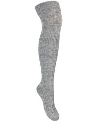 Steve Madden - Over The Knee Wool Socks - Lyst