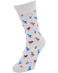 Happy Socks - 1-Pack Flamingo Cotton - Lyst