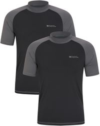 Mountain Warehouse - Rash Vest Sun Protection Quick Dry Stretchy Swimwear - Lyst