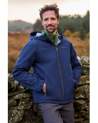 Mountain Warehouse - 'Exodus' Softshell Jacket Insulated Breathable Water Resistant Coat - Lyst