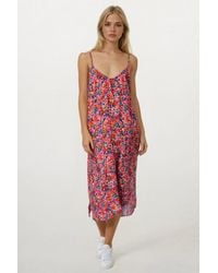 Secret Label - Ditsy Print Floral Dress Viscose - Lyst