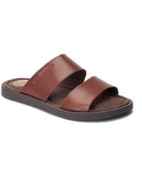 Base London - Maven Herren Sandalen Aus Gebranntem Braunem Leder - Lyst