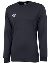Umbro - Club Long-Sleeved Jersey (Carbon/ - Lyst
