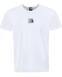 The North Face - Centre Logo T-Shirt Cotton - Lyst