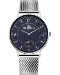 Ben Sherman - Silver Steel Watch - Lyst