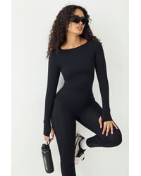 DSGN Studio - Sport Contour Seamless Fitted Long Sleeve Top - Lyst