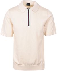 Paul Smith - Sweater Ss Polo Cotton - Lyst