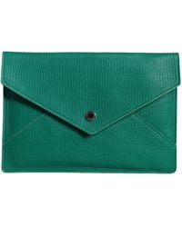 Dolce & Gabbana - Leather Handbag Clutch Mini Purse Pouch Tablet Case - Lyst