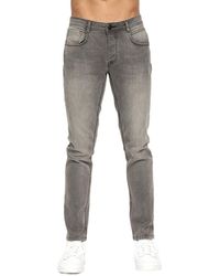 Crosshatch - "Sheldons" Jeans Für Herren (Hellgrau) - Lyst