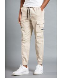 Tokyo Laundry - Light Cotton Cargo Trousers - Lyst