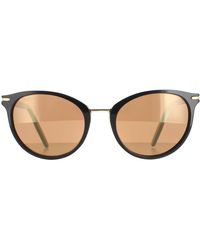 Serengeti - Round Shiny Mineral Polarized Drivers Elyna - Lyst