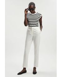 Karen Millen - Petite Essential Techno Woven Trouser - Lyst