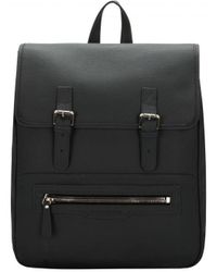 Smith & Canova - Oil Tanned Leather Flap Over Backpack - Lyst