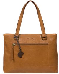 Conkca - 'Alice' Dark Leather Handbag - Lyst