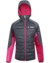 Regatta - Ladies Andreson Pro Hybrid Jacket (Seal/Flamingo) - Lyst