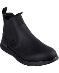 Skechers - Augustino Paulo 205227-Bbk Slip On Shoe - Lyst