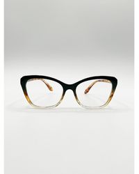 SVNX - Tortoiseshell Clear Lens Glasses - Lyst