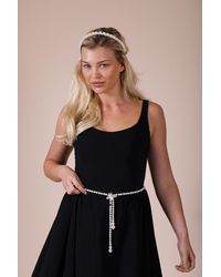 SVNX - Bee Pearl Chain Belt - Lyst